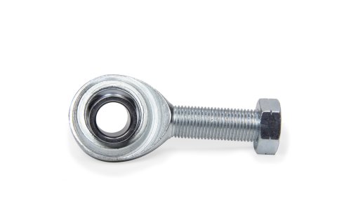 Rod End - Spherical - 1/2 in Bore - 1/2-20 in Left Hand Male Thread - Jam Nut Included - Misalignment - Steel - Zinc Oxide - Each