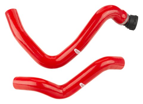 Radiator Hose Kit - Upper / Lower - Silicone - Red - Ford Coyote - Ford Mustang 1979-93 / 2011-14 - Kit