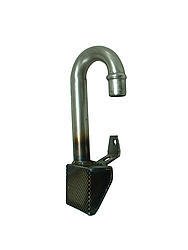 Oil Pump Pickup - Competition - Press / Bolt-On - 3/4 in Inlet Tube - 7 in Deep Pan - Small Block Chevy - Each