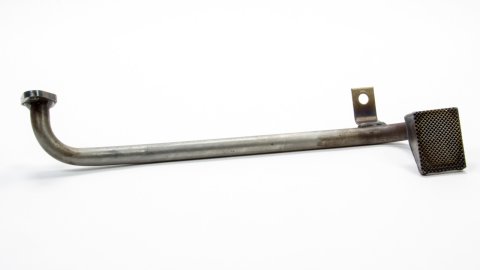 Oil Pump Pickup - Oval Track - Bolt-On - 3/4 in Inlet Tube - 7 in Deep Pan - Small Block Ford - Each