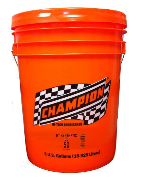 Transmission Fluid - HTS CD 50 - 50W - Synthetic - 5 gal Bucket - Each