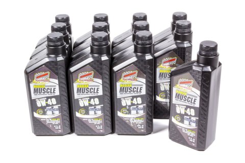 Motor Oil - Modern Muscle - 0W40 - Synthetic - 1 qt Bottle - Set of 12