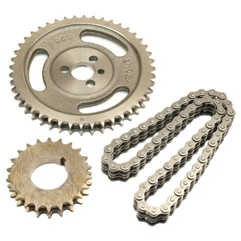 Timing Chain Set - Heavy Duty - Double Roller - Iron / Steel - GM V6 / Small Block Chevy - Kit