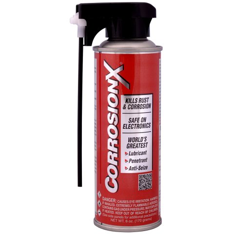 Rust Penetrant - CorrosionX - Lubricant / Penetrant - 6 oz Aerosol - Set of 12