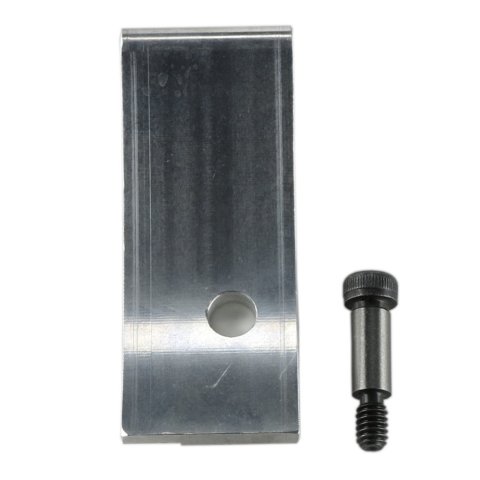 Pressure Plate Support - Intermediate - Hardware Included - Aluminum - Clear Anodized - TH400 Transmission - Each