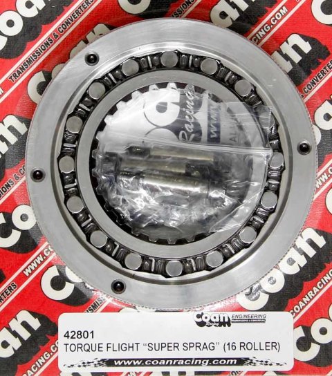 Transmission Sprag - Super Sprag - Overrun Clutch - Bolt-In Cam - Roller / Spring - Torqueflite 727 - Kit