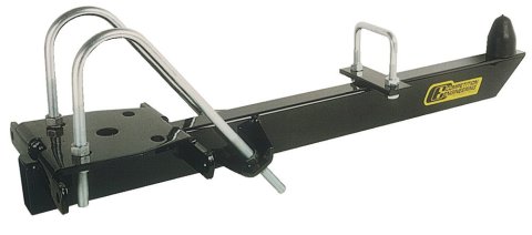 Traction Bars - Competition Leaf Spring - Bolt-On - Steel - Black Powder Coat - GM F-Body 1967-69 / GM X-Body 1962-79 - Kit