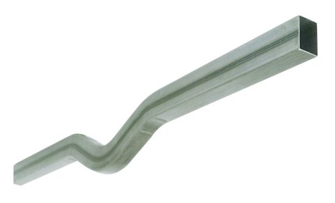 Ladder Bar Crossmember - Weld-On - 2 x 3 x 0.083 in Tubing - 60 in Wide - 3-1/2 in Drop - Steel - Universal - Each