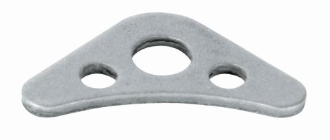 Gusset - Lightweight - Triangular - 2.25 x 1.25 in - 0.125 in Thick - Steel - Set of 25