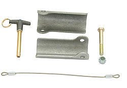 Swing Out Door Bar Kit - Weld-On - 1.625 in Tubing - NHRA Certified - Steel - Natural - Universal - Kit