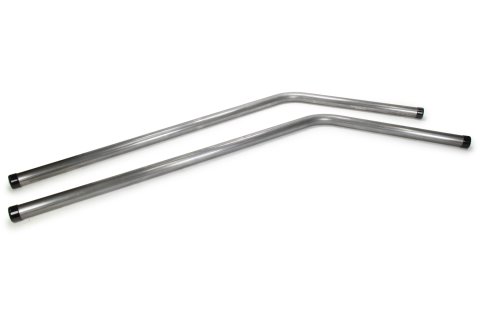Roll Cage - Strut Kit - Formed - Weld-On - Rear Struts - 1.75 in Diameter - Steel - Natural - Universal - Pair