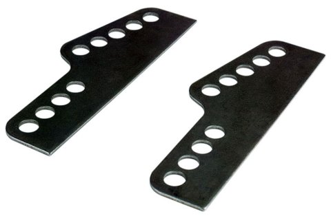 Four Link Bracket - Chassis Bracket - Steel - Natural - Pair
