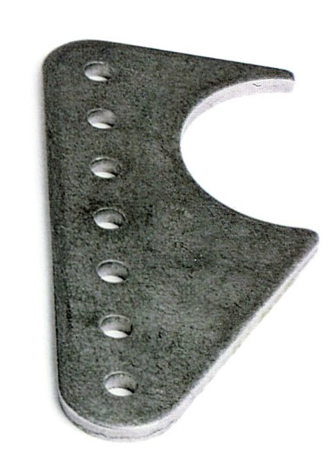 Shock Mount - Rear - Lower - Weld-On - Adjustable - 1/4 in Thick - Steel - Natural - 3 in Axle Tube - Each