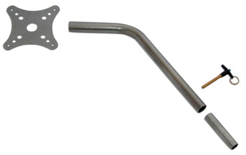 Drag Parachute Bracket - Weld-On - Steel - Natural - Universal - Kit