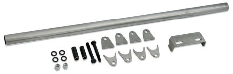 Transmission Crossmember - Weld-On - 42 in Long x 1-5/8 in Diameter Tube - Steel - Universal - Kit