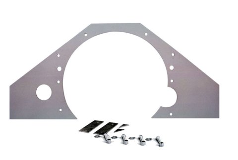 Motor Plate - Mid - 29.25 x 13.5 x 0.188 in - Frame Mounts - Aluminum - Chevy V6 / V8 - Kit