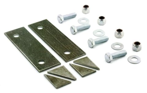 Motor Plate Hardware - Mid - Gussets - Bolts - Nuts / Washers - Steel - Kit