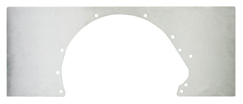 Motor Plate - Mid - 30 x 11.938 x 0.188 in - Frame Mounts - Aluminum - Mopar B / RB-Series - Each