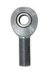 Rod End - Magnum Series - Spherical - 5/8 in Bore - 3/4-16 in Left Hand Male Thread - Jam Nut Included - Chromoly - Zinc Oxide - Each