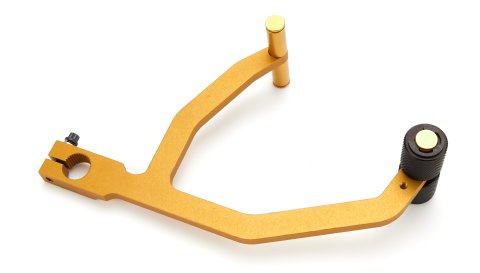 Pedal Assembly - Gas - Pedal Only - Rollers Included - Aluminum - Gold Anodized - Universal - Each