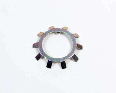 Spindle Washer - Tanged - 2.25 in OD - 1.82 in ID - Steel - Cadmium - Wide 5 - Each