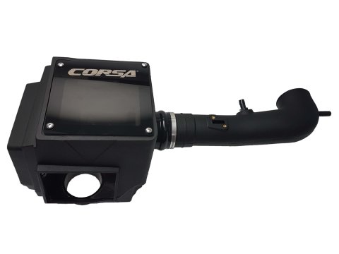 Air Induction System - Drytech Closed Box - Reusable Dry Filter - Plastic - Black - 6.2 L - GM LS-Series - GM Fullsize SUV / Truck 2014-20 - Kit