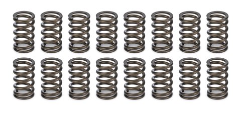 Valve Spring - Single Spring - 251 lb/in Spring Rate - 0.860 in Coil Bind - 1.045 in OD - Set of 16