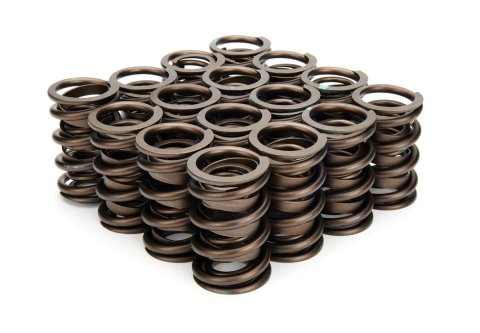Valve Spring - Dual Spring / Damper - 452 lb/in Spring Rate - 1.080 in Coil Bind - 1.500 in OD - Set of 16