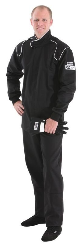Driving Suit - Legacy - 1-Piece - SFI 3.2A/1 - Single Layer - Proban - Black - 2X-Large - Each