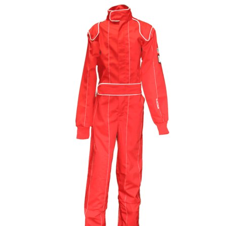 Driving Suit - Junior Legacy - 1-Piece - SFI 3.2A/1 - Single Layer - Proban - Red - Youth Medium - Each