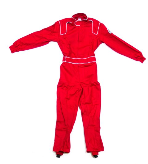 Driving Suit - 1-Piece - SFI 3.2A/1 - Single Layer - Proban - Red - Youth Small - Each