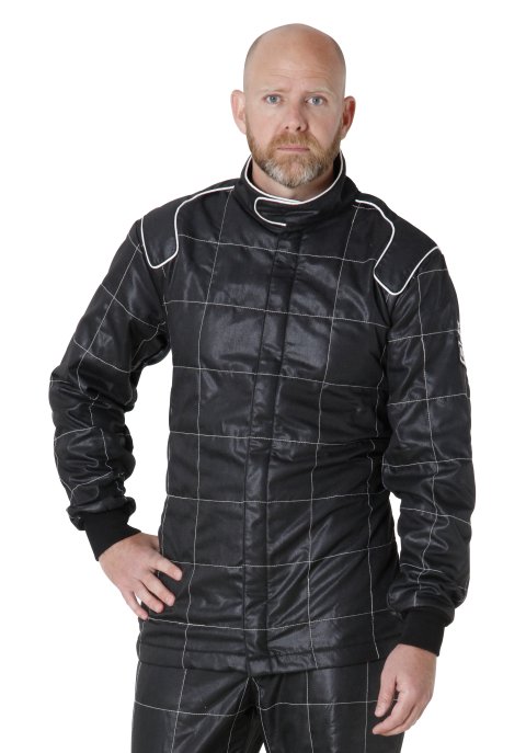 Driving Jacket - SFI 3.2A/5 - Double Layer - Proban - Black - Large - Each