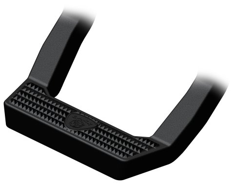 Step Bars - LD Steps - Mount Kit Included - Aluminum - Black Powder Coat - Ford Fullsize SUV / Truck 2015-21 - Pair
