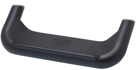 Step Bars - Super Hoop - Mount Kit Included - Aluminum - Black Powder Coat - Various Applications 2000-20 - Pair