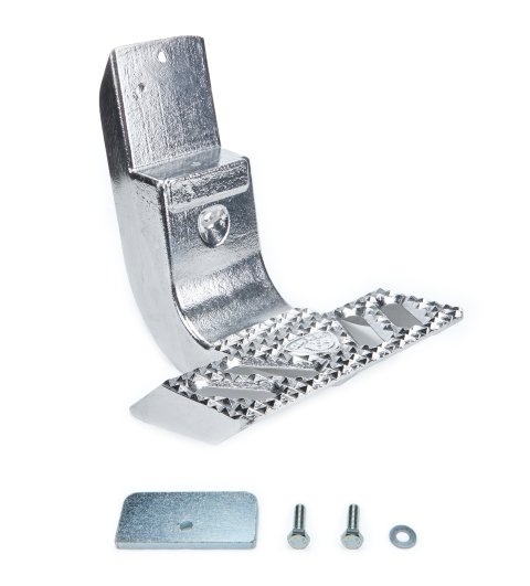 Step Board - MAX No-Drill - Frame Mount - Aluminum - Polished - GM Fullsize Truck 2019-23 - Each