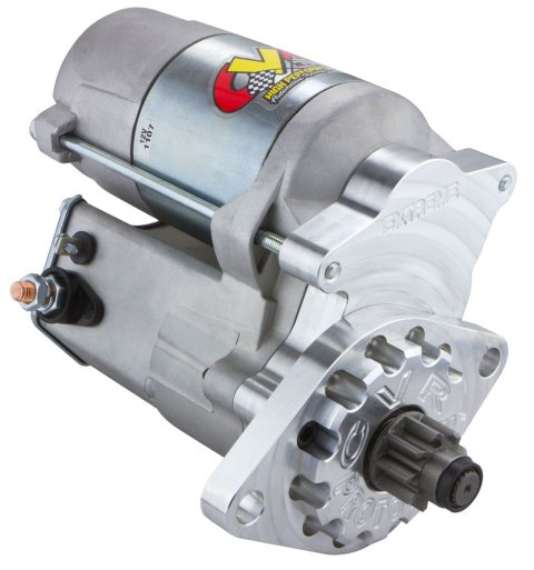 Starter - Protorque Extreme - 5 Position Mounting Block - 4.44:1 Gear Reduction - Natural - Bert / Brinn Transmissions - Small Block Chevy - Each