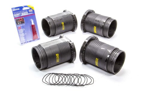 Cylinder Sleeve - 3.180 in Bore - 5.500 in Height - 3.750 in OD - 0.285 in Wall - Steel - Honda B-Series - Set of 4
