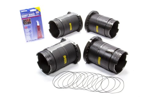 Cylinder Sleeve - 3.415 in Bore - 5.800 in Height - 3.850 in OD - 0.217 in Wall - Steel - Honda 4-Cylinder - Set of 4