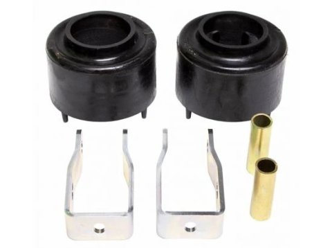 Suspension Leveling Kit - 1-1/2 in Lift - Coil Spring Spacers / Shock Extenders - Front - Jeep Wrangler JL 2018-19 - Kit