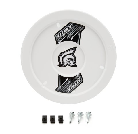 Mud Cover - Gen II - Bolt-On - Hardware Included - Cover Only - Plastic - White - 15 in Wheels - Each