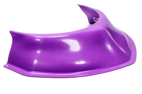 Hood Scoop - 3.5 in Tall - 20 in Wide - Tapered Front - Plastic - Purple - Each
