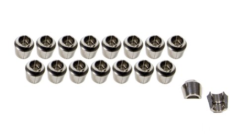 Valve Lock - Shoulder Lock - Super 7 Degree - 11/32 in Valve Stem - Standard Height - Machined - Titanium - Natural - Set of 16