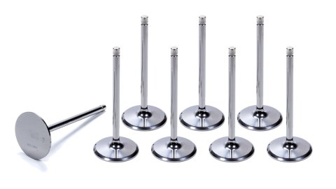Intake Valve - 2.300 in Head - 11/32 in Valve Stem - 5.540 in Long - Titanium - Big Block Chevy - Set of 8