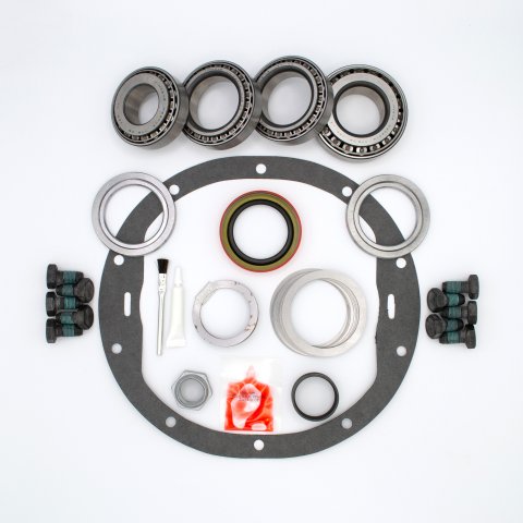Differential Installation Kit - Master - Rear - Bearings / Crush Sleeve / Gaskets / Hardware / Seals / Shims / Thread Locker - 8.5 in - GM 10-Bolt - Kit