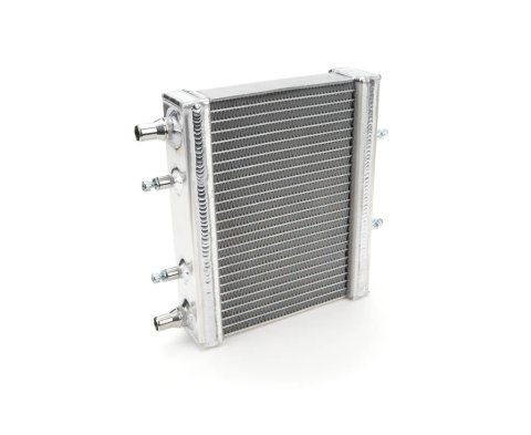 Heat Exchanger - 6 x 9.5 x 1.5 in Core - Dual Pass - Aluminum - Natural - Cadillac ATS-V 2016-19 - Each