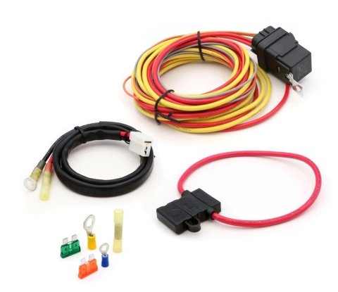 Fan Controller - 30 / 40 amps Relays / Wiring Harness / Wiring Terminals Included - Spal Fan - Each