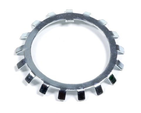 Lock Washer - Tab - 2.375 in ID - 2.875 in OD - 0.06 in Thick - Steel - Zinc Plated - Rear - 2-1/2 in Grand National Spindle Nut - Each