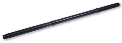 Axle Shaft - 55.5 in Long - 18-1/2 in Spline Length - Black - Micro Sprint - Each