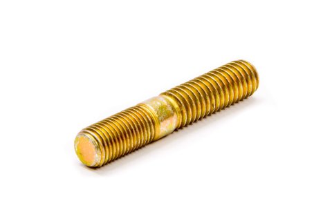 Stud - 7/16-14 and 7/16-20 in Thread - 2.500 in Long - Broached - Chromoly - Cadmium - DMI Side Bell - Each