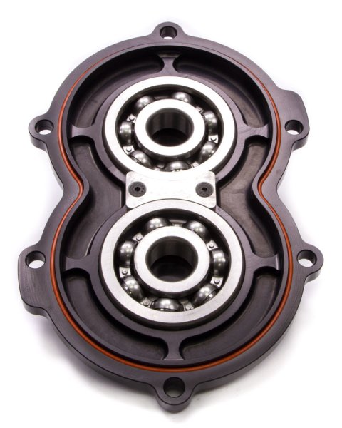 Gear Cover - 6-Bolt - Ball Bearings - Aluminum - Black Anodized - DMI Bulldog Quick Change - Kit